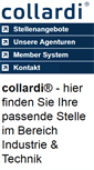 Mobile Screenshot of collardi.ch